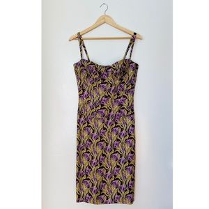 Hugo Boss Silk Bustier Dress (Sz 6/8)